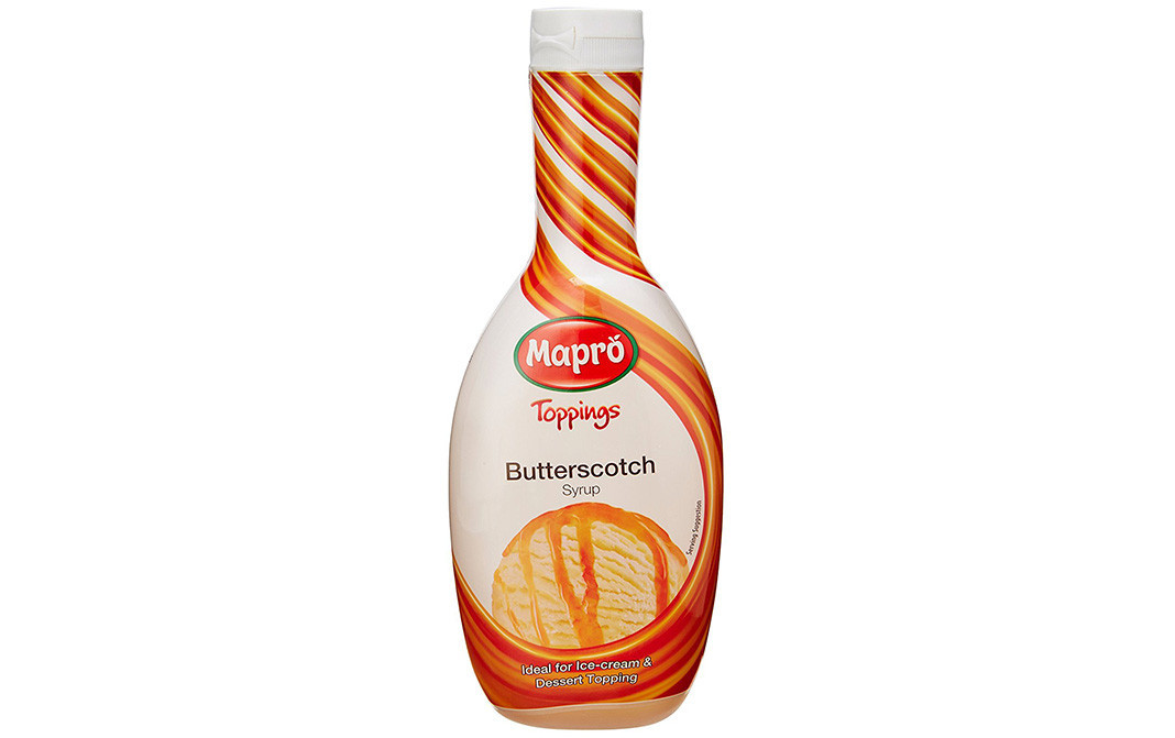 Mapro Toppings Butterscotch Syrup   Plastic Bottle  500 millilitre